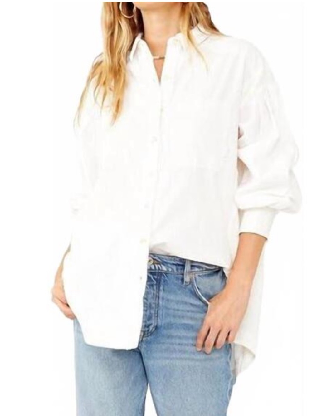 We The Free Cool & Clean button down shirt